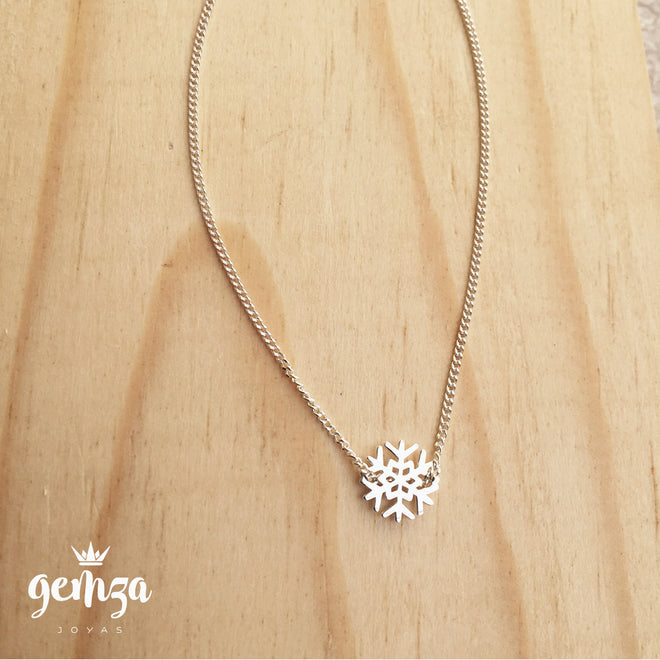 Collar Copo de Nieve